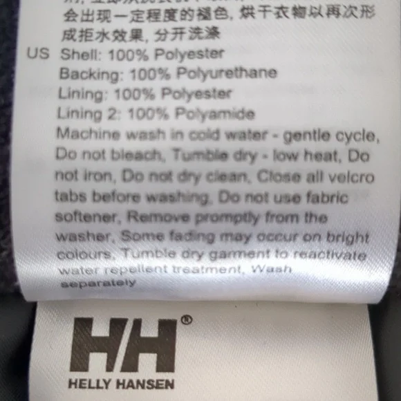 Helly Hansen Raspberry coloured raincoat - Picture 6 of 12